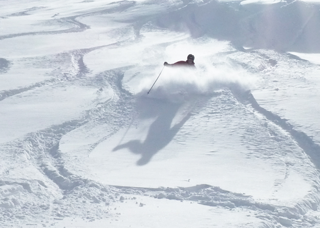 Powder walk