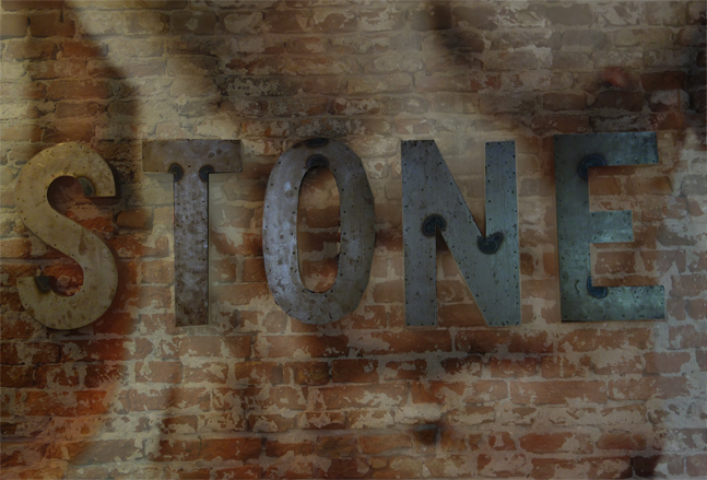 Stone walk