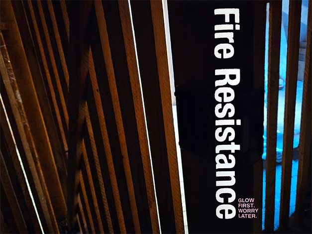 ... on fire?